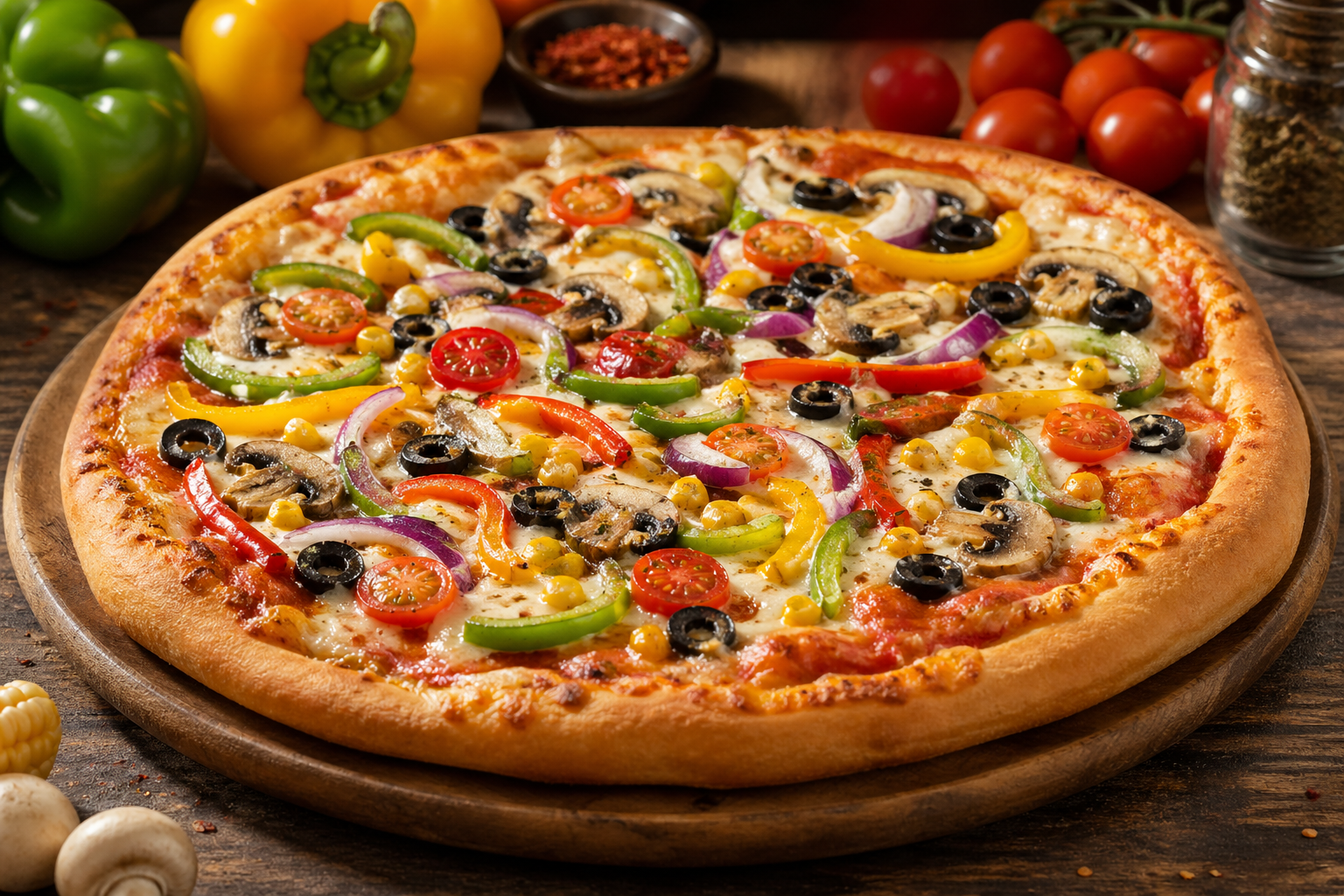 FARM FRESH VEGGIE PIZZA