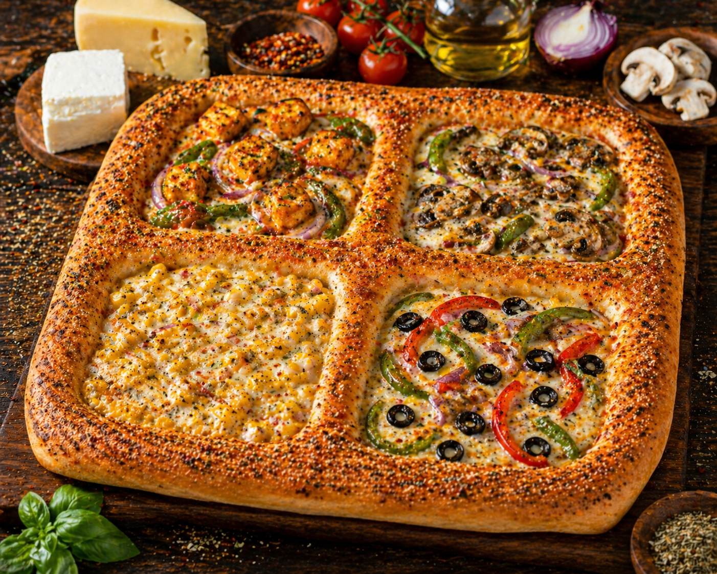 ZOKA SPECIAL 4 WINDOW PIZZA