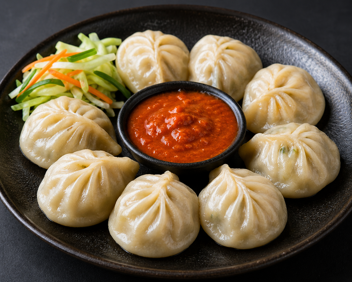 TIBETAN VEGETABLE MOMOS
