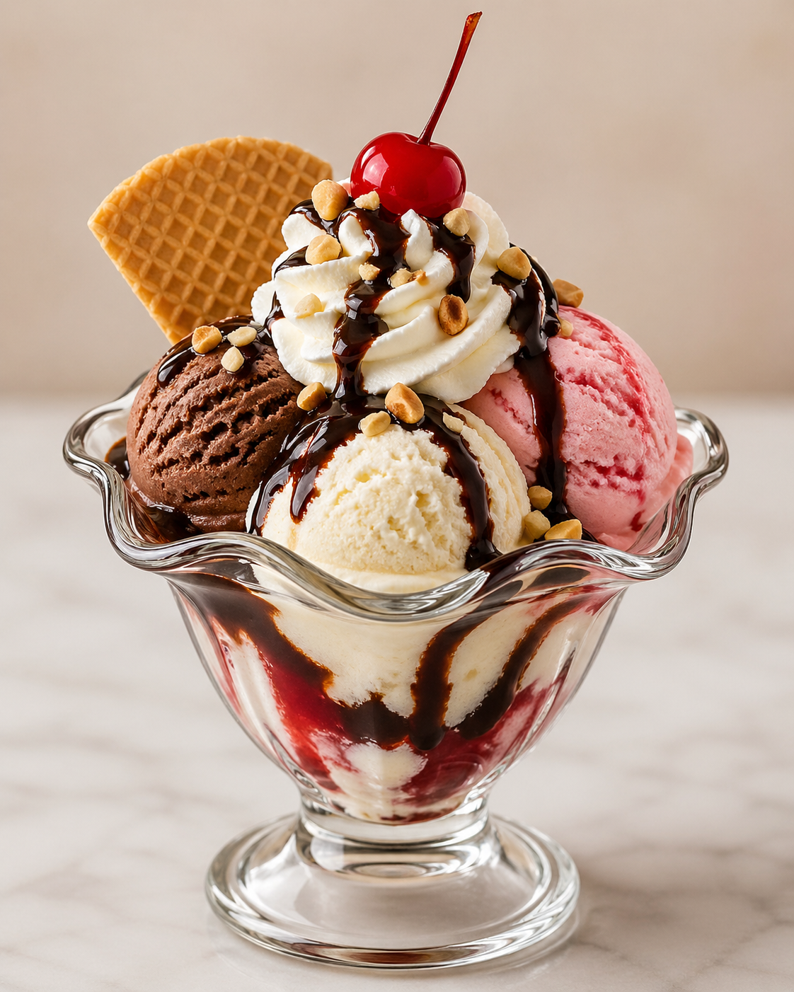 ICE CREAM SUNDAE