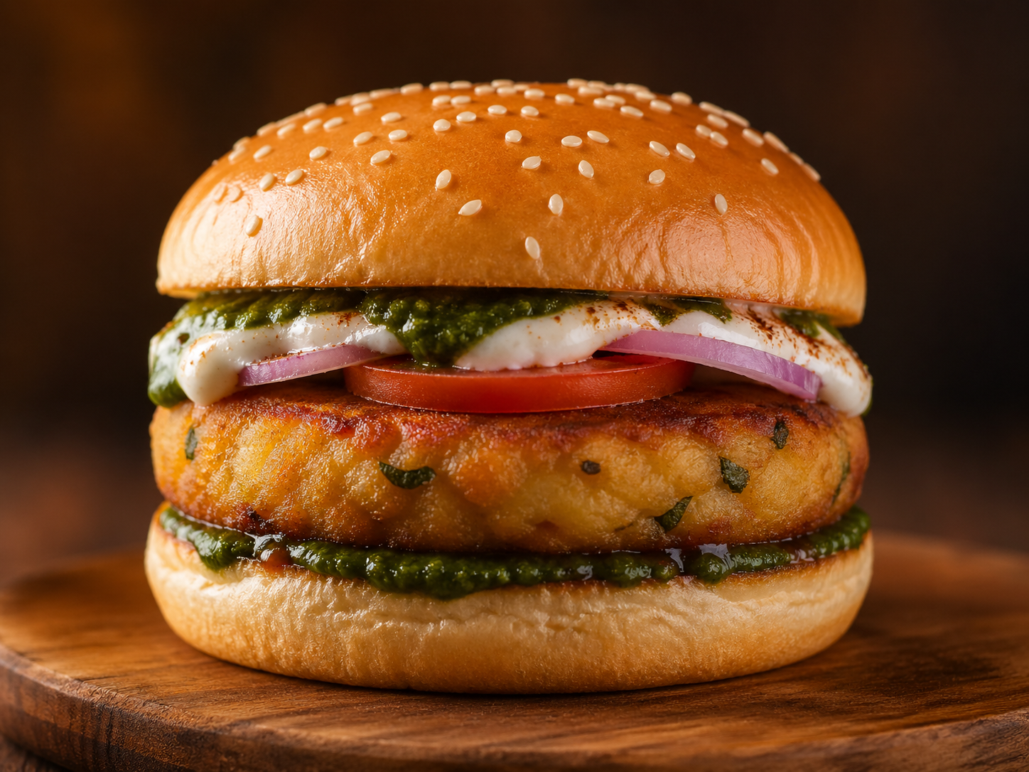 ALOO TIKKI BURGER