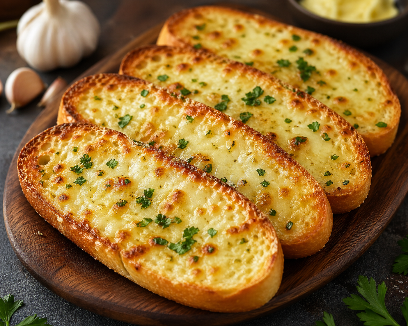 CHEESE GARLIC BREAD