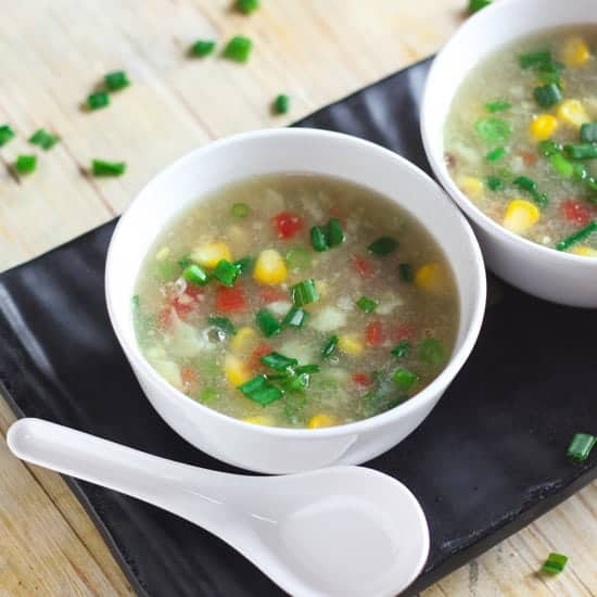 SWEET CORN SOUP