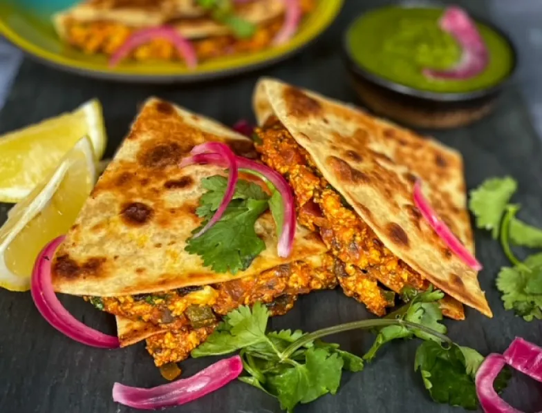 PANEER TIKKA QUESADILLA